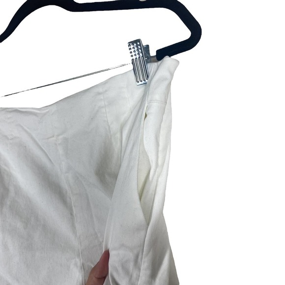 1901 white high waisted shorts sz 8 - Picture 3 of 7